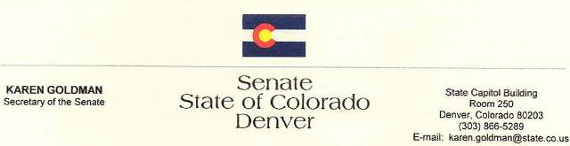 Colorado State Recognition